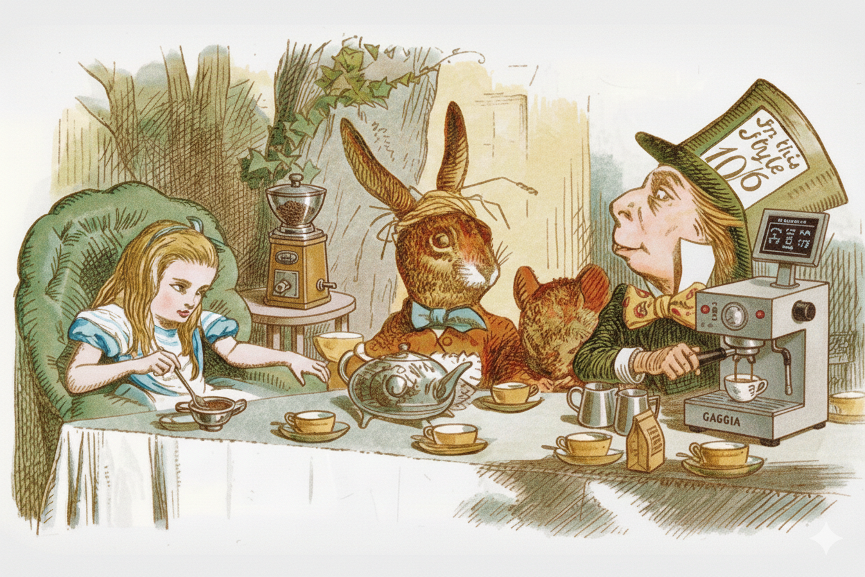 Welcome to the world of home espresso. (Image generated with Google Gemini)